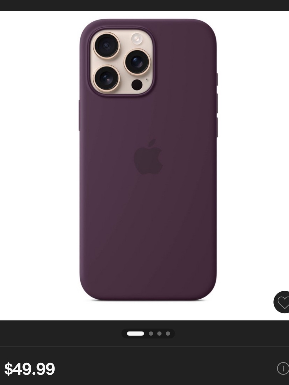 Apple iPhone 16 pro max silicone case
